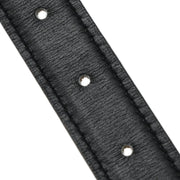 Hermes Black Box Calf Constance Reversible Belt #70 Small Good