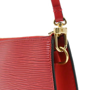 Louis Vuitton 2000 Red Epi Pochette Accessoires Pouch Handbag M5298E