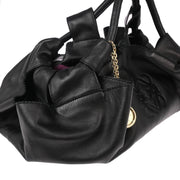 Loewe Black Lambskin Nappa Aire Handbag