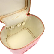 Chanel Pink Caviar Timeless Vanity Handbag