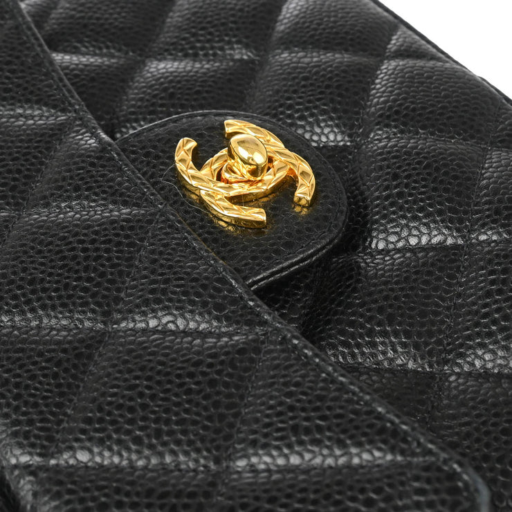 Chanel Black Caviar Camera Bag Mini