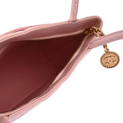 Chanel Pink Caviar Medallion Tote Handbag