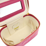 Chanel 1996-1997 Pink Caviar Timeless Vanity Handbag