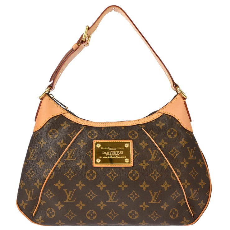 Louis Vuitton 2010 Monogram Thames GM Hobo Handbag M56383