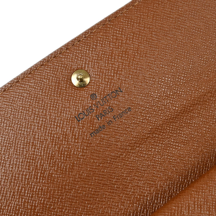 Louis Vuitton 2004 Monogram Porte Tresor International Wallet M61215