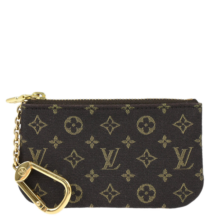 Louis Vuitton 2006 Monogram Mini Lin Pochette Cles Coin Purse M95230