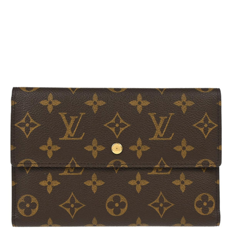 Louis Vuitton 2005 Monogram Pochette Passeport wallet M60135