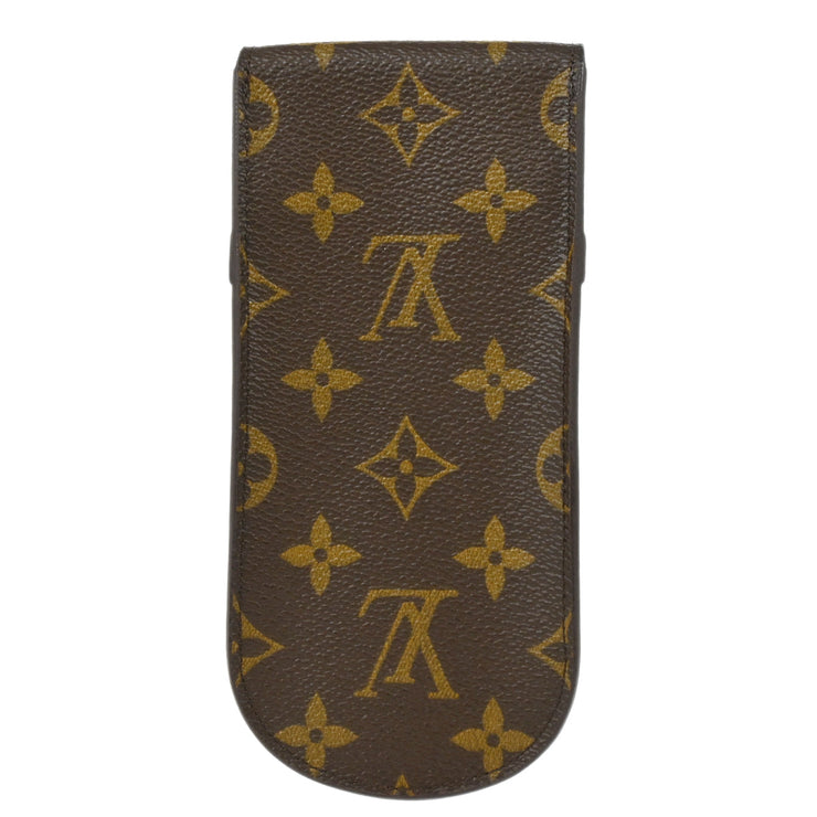 Louis Vuitton 2002 Etui Lunettes Glasses Case M62970 Small Good