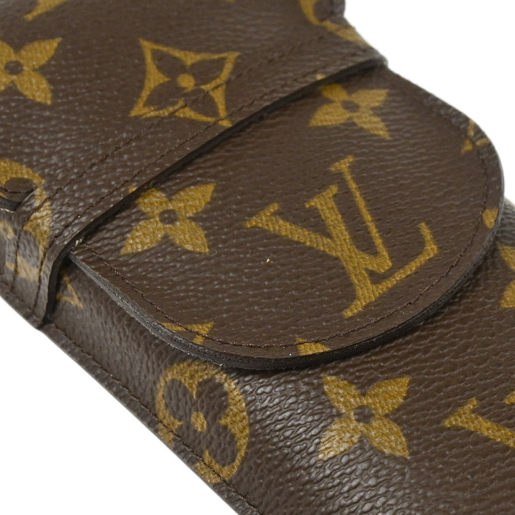 Louis Vuitton 2002 Etui Lunettes Glasses Case M62970 Small Good