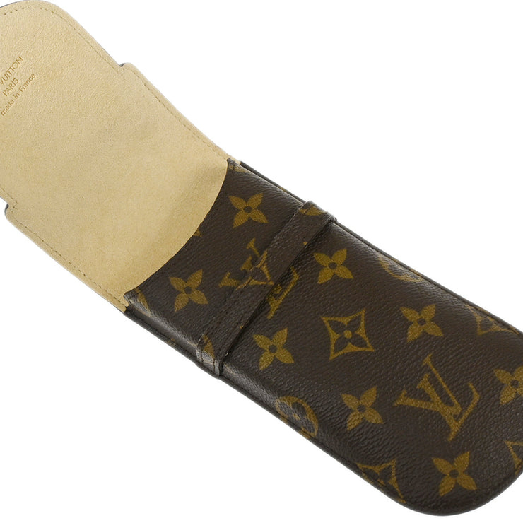 Louis Vuitton 2002 Etui Lunettes Glasses Case M62970 Small Good