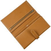 Hermes Natural Epsom Bearn Souffle Bifold Long Wallet