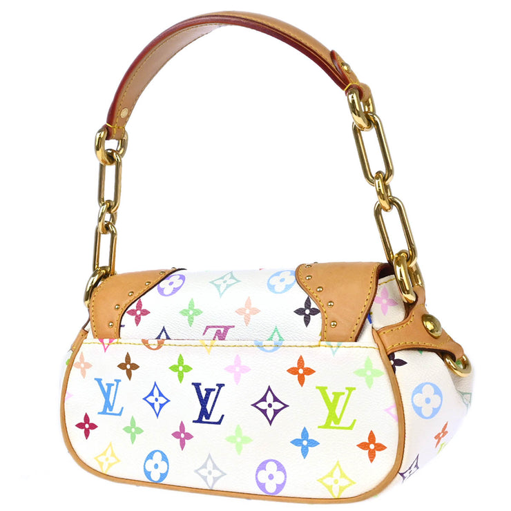 Louis Vuitton 2007 White Monogram Multicolor Marilyn Handbag M40127