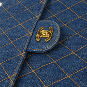 Chanel * Blue Denim Backpack