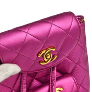 Chanel * Pink Lambskin Duma Backpack Small