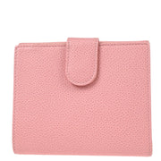 Chanel Pink Caviar Bifold Wallet Purse