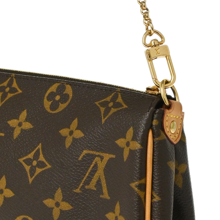 Louis Vuitton 2009 Monogram Eva 2way Shoulder Handbag M95567