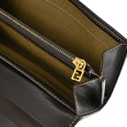 Fendi Brown Zucca Wallet Purse