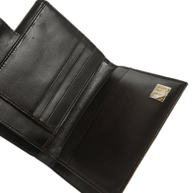 Fendi Brown Zucca Wallet Purse