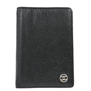 Chanel Black Note Book Cover Small Good