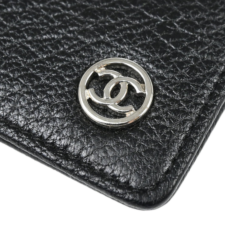 Chanel Black Note Book Cover Small Good