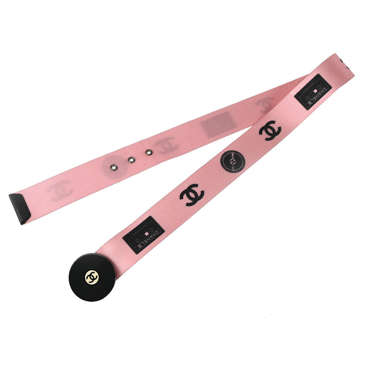 Chanel Record Belt Pink 04P #85/34 Small Good