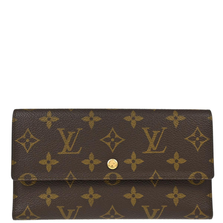 Louis Vuitton 1992 Monogram Porte Tresor International Wallet M61215