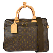 Louis Vuitton 2009 Monogram Icar Business 2way Shoulder Handbag M23252