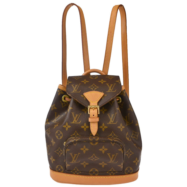 Louis Vuitton 1997 Monogram Mini Montsouris Backpack M51137