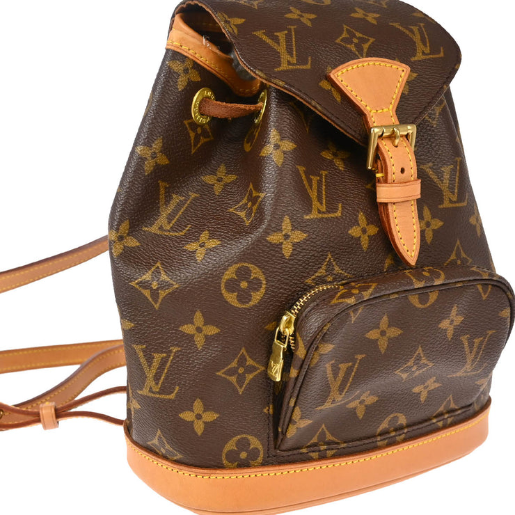 Louis Vuitton 1997 Monogram Mini Montsouris Backpack M51137