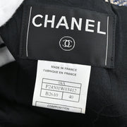 Chanel 2004 Collarless Jacket Black #40