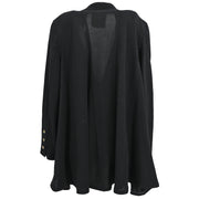 Chanel 1994 Single Breasted Jacket Black #44