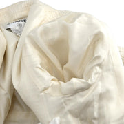 Chanel 2007 Collarless Jacket White #40