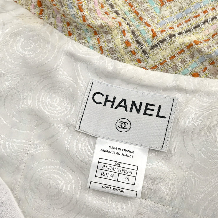 Chanel 2000 Single Breasted Jacket White #38