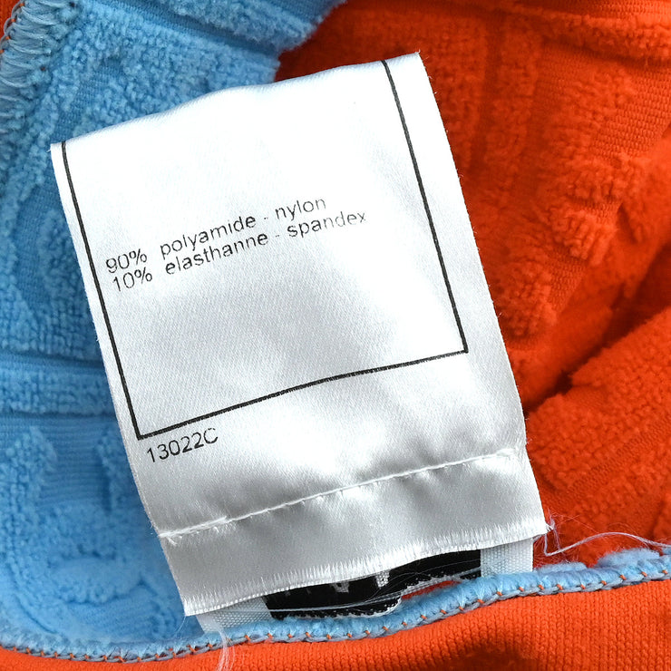 Chanel 2002 Zip Up Jacket Orange #40