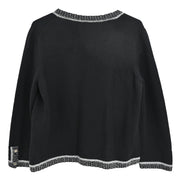 Chanel 2005 Cardigan Black #42