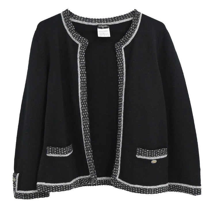 Chanel 2005 Cardigan Black #42