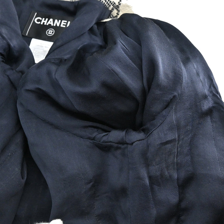 Chanel 2006 Single Breasted Jacket Black #48