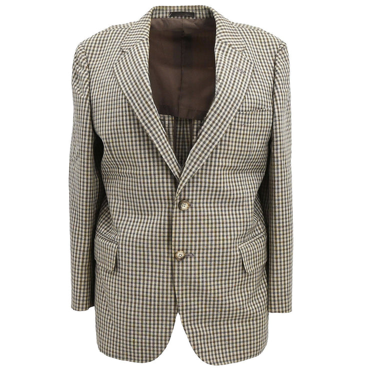 Burberrys Single Breasted Jacket Gray