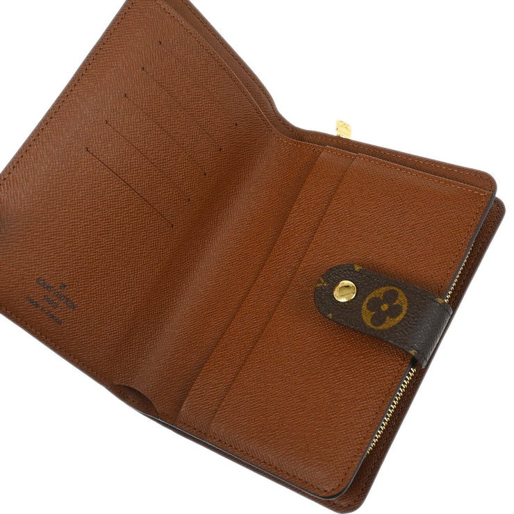 Louis Vuitton 2002 Monogram Porte Papier Wallet M61207