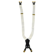 Chanel Suspenders White Small Good