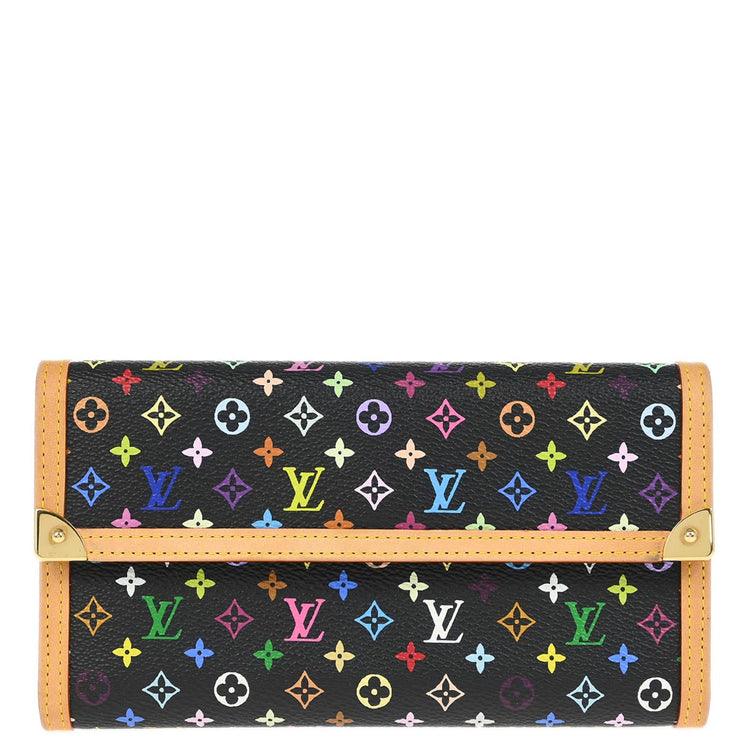 Louis Vuitton Multicolor Porte Tresor International Wallet M92658