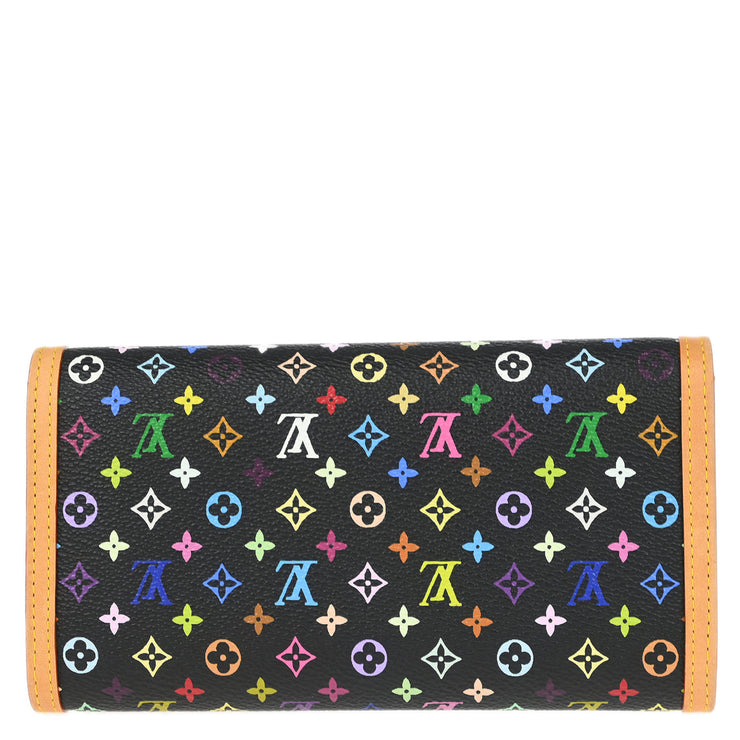 Louis Vuitton 2004 Multicolor Porte Tresor International Wallet M92658