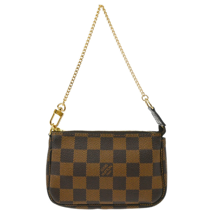 Louis Vuitton 2008 Damier Mini Pochette Accessoires Handbag N58009