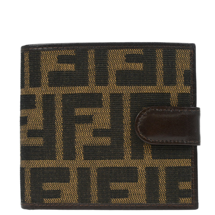 Fendi Brown Zucca Wallet