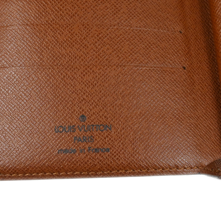 Louis Vuitton 2001 Monogram Porte Papier Wallet M61207