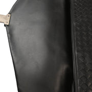 Bottega Veneta Black Intrecciato Briefcase Handbag