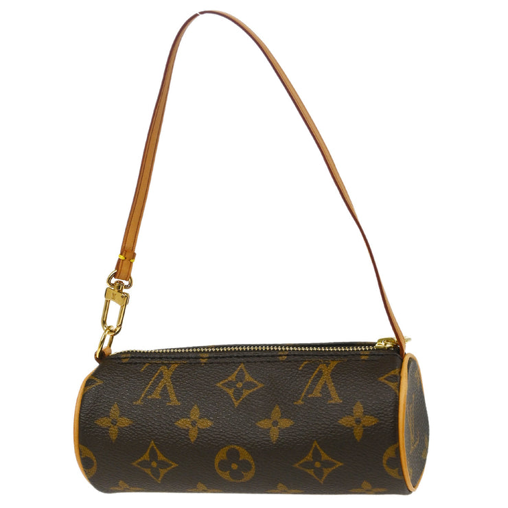 Louis Vuitton Monogram Papillon Attached Pouch Bag