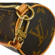 Louis Vuitton Monogram Papillon Attached Pouch Bag