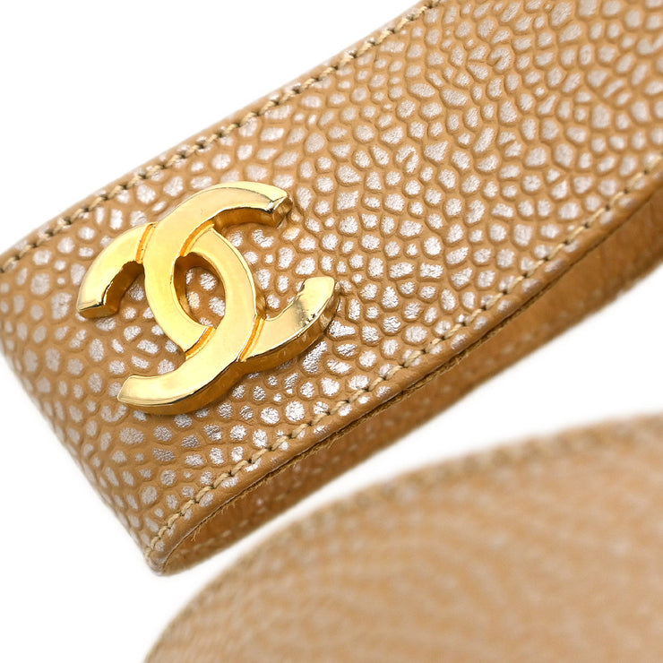 Chanel * Beige Shoes Mules #37