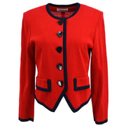 Yves Saint Laurent Cardigan Red #M